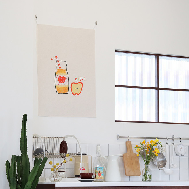 모노니크 패브릭 포스터, 28. 애플 주스