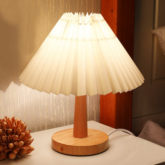 엔템 플리츠 무드등, 미색