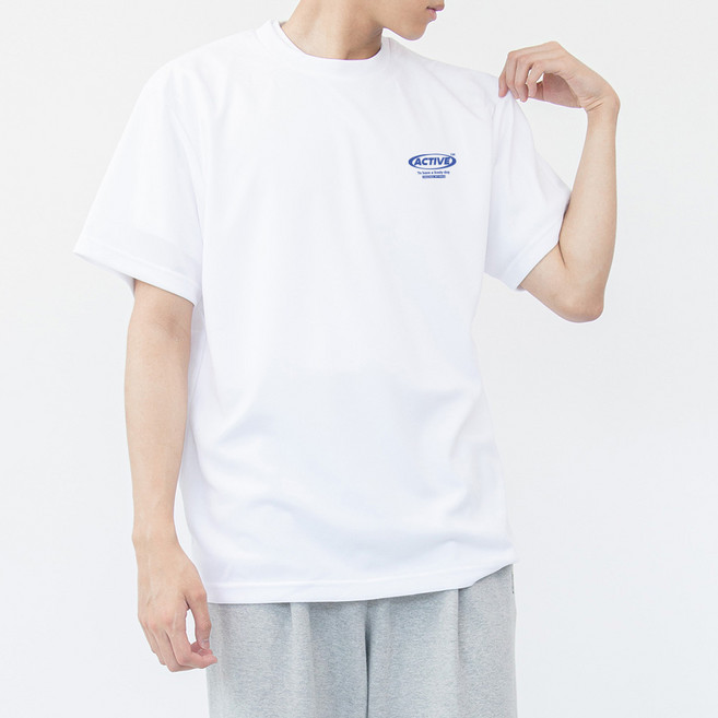 HumbleStudio 男士機能性運動涼感夏季短袖T恤 IMUD_35_300