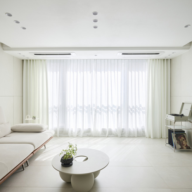 끌래망스 사계절 암막커튼 세트