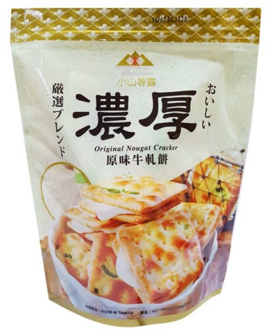 밤부 오리지널 누가크래커, 140g, 1개