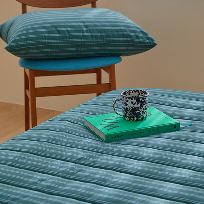 마틸라 빈티지맨션 60수 고밀도 순면 누빔 매트리스커버