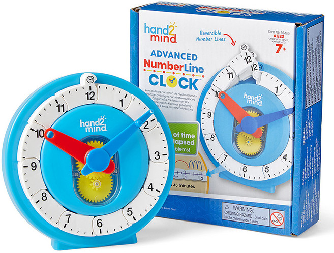 핸드투마인드 넘버라인 모형시계, 1개