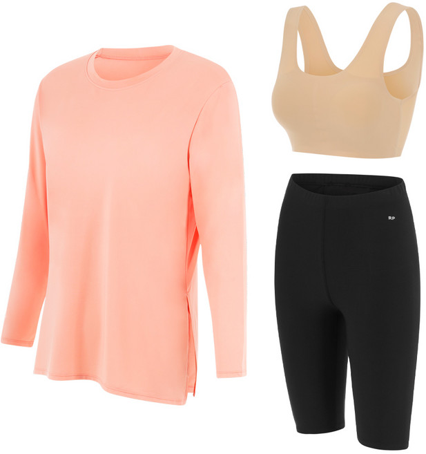 래시플 여성용 멀티플 긴팔 3종 풀세트