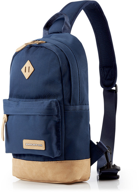 BRIGHTON 智慧輕巧單肩包 20 x 7 x 32cm 海軍藍