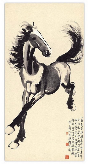 리즈제이니 인테리어용품 그림 동양화 말 14 K13711