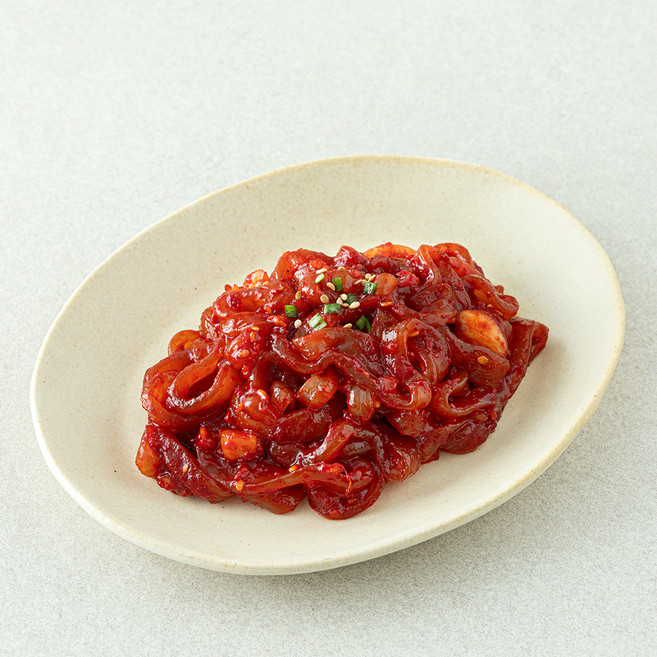 명심정 양념오징어젓, 200g, 1개
