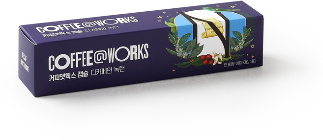 커피앳웍스 디카페인 녹턴 캡슐, 5g, 6개입, 1개