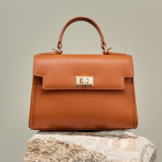 제이리 가죽 미니 토트 크로스백