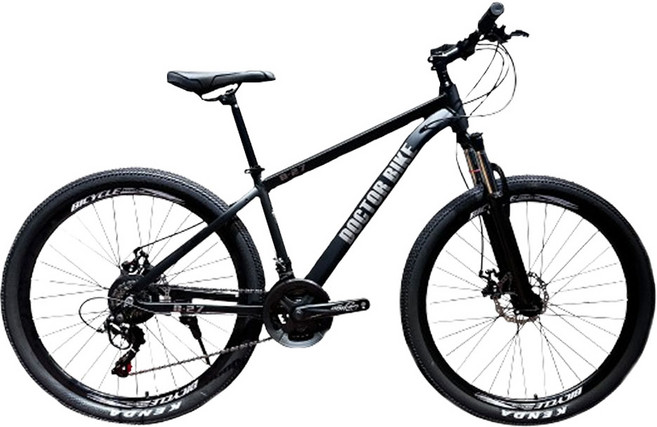 닥터바이크 B-27 ROCKET MTB 알루미늄 디스크 브레이크 14.7kg 신장 165cm~185cm 단순배송상품, 블랙, 170cm, 1개
