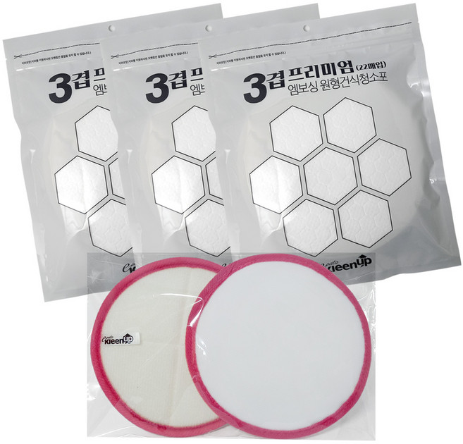 에파타클린업 3겹 프리미엄 건식 청소포 미니 145mm 22매 x 3개 + 청소기 전용패드 2p, 1세트