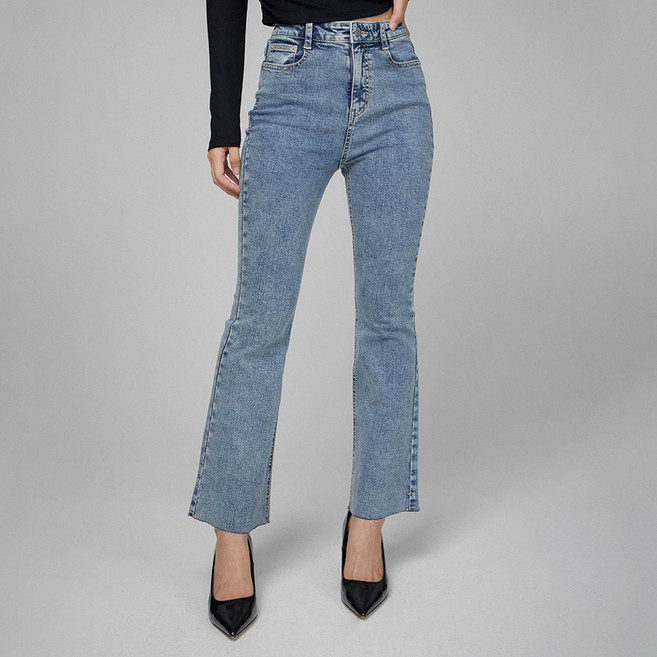 미쏘 여성용 핏업데님 슬림 부츠컷 165cm