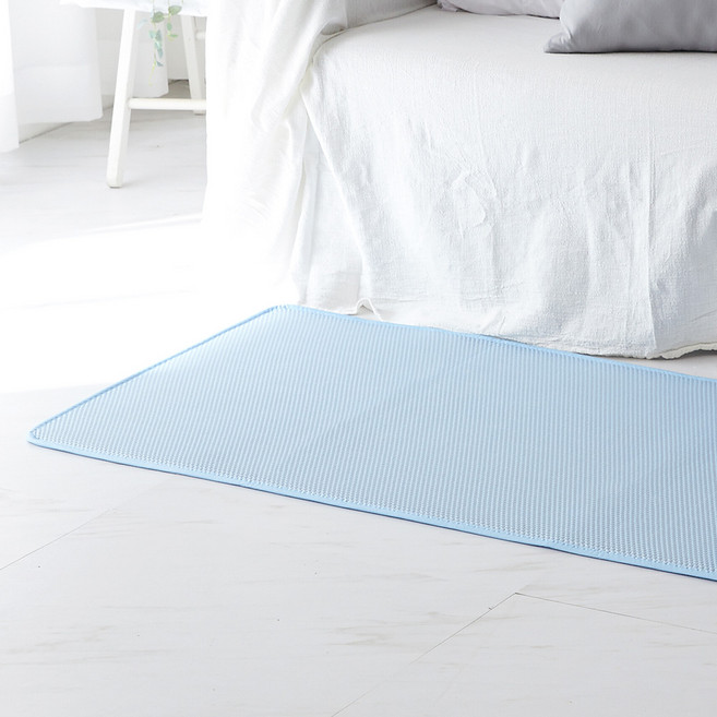 라뽐므 쏘쿨 3D 에어매쉬 여름 쿨매트, 아이스블루