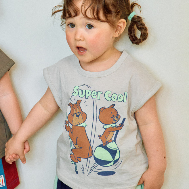 FirstBlue 兒童用透氣超涼感背心T恤