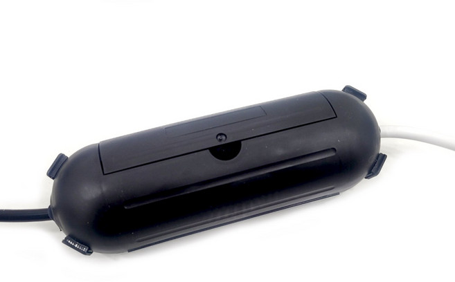 일자형 플러그 전선 방수케이스 소형, 1개