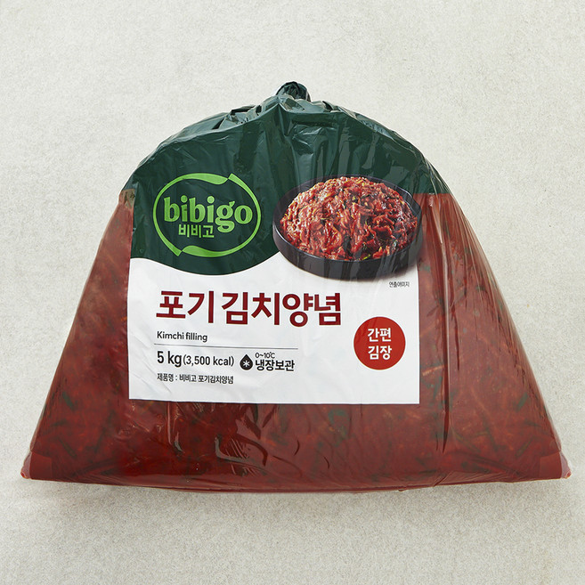 비비고 포기김치양념, 5kg, 1개
