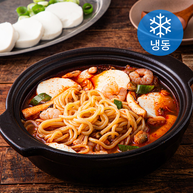 푸딩팩토리 푸딩프렙 해물쫄면 순두부용키트(냉동), 450g, 1개