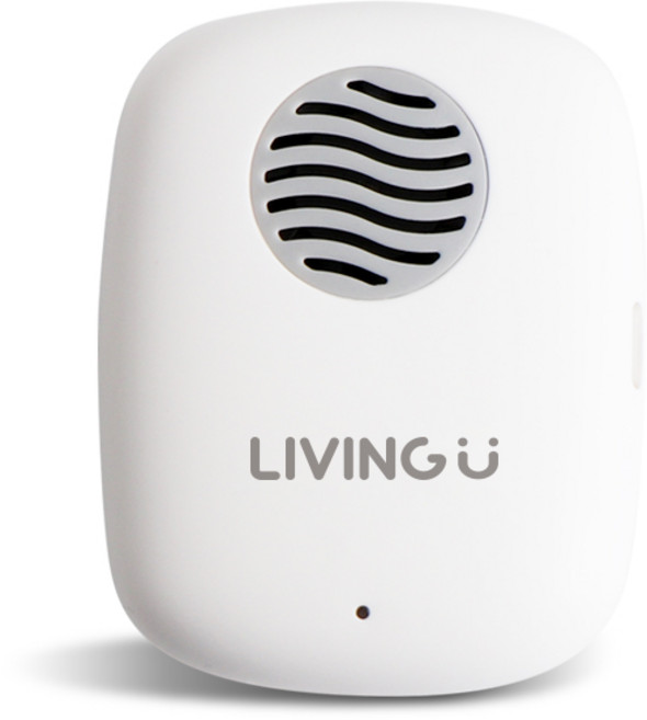 리빙유 UVC 에어 휴대용 칫솔살균기, LV004, 화이트