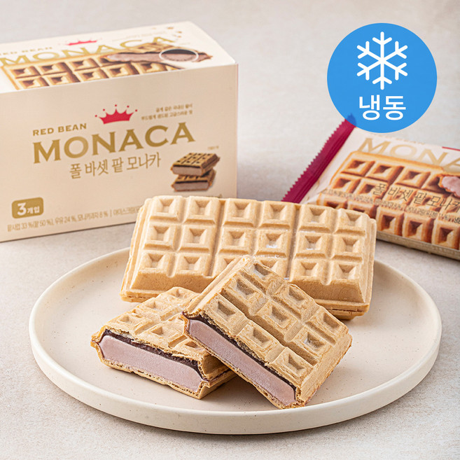 폴바셋 팥 모나카, 140ml, 3개입, 1개