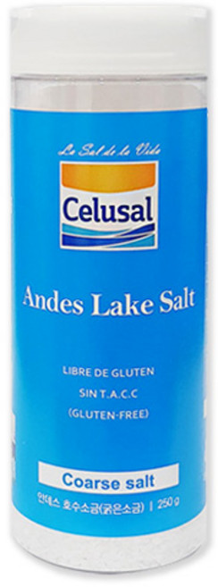 셀루살 안데스호수 굵은소금, 250g, 1개