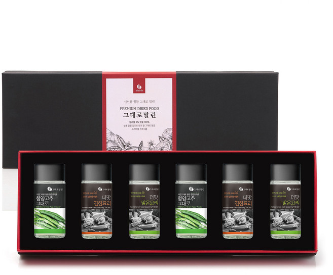 말린 조미료 행운1호 3종 x 2p 세트, 1세트