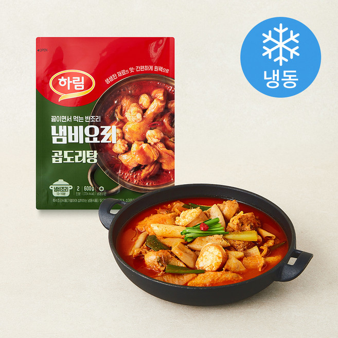 하림 냄비요리 곱도리탕 (냉동), 600g, 1개