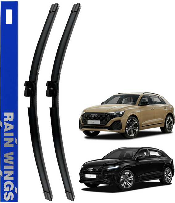 레인윙스 아우디 전용 전면와이퍼 세트, 아우디 Q8 / SQ8 50 / 55 4M 2020년형~