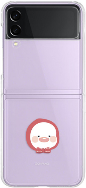 옴팡이 미니 클리어 하드 휴대폰 케이스