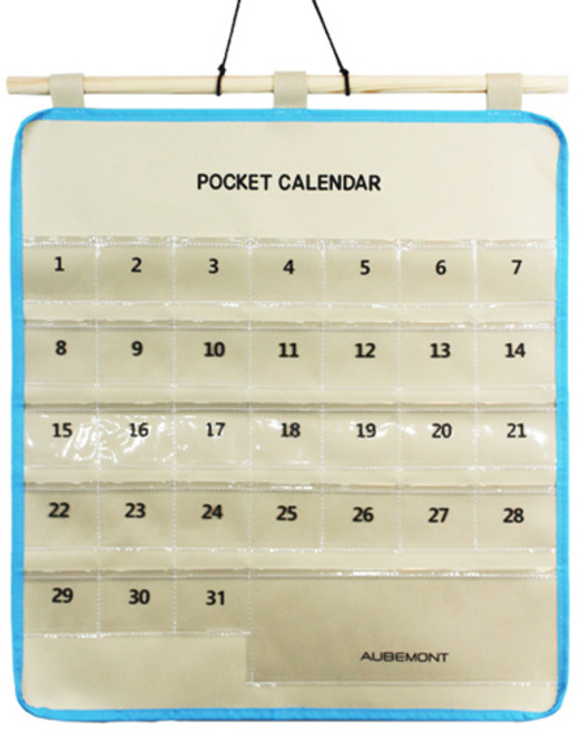 젊은이마켓 생활비 달력, 블루, 1개