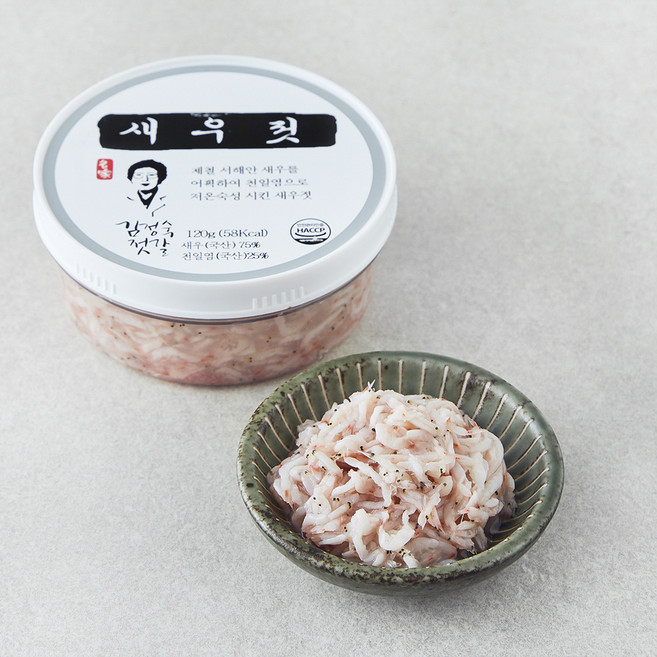 동광 김정숙 젓갈 새우젓, 120g, 1개