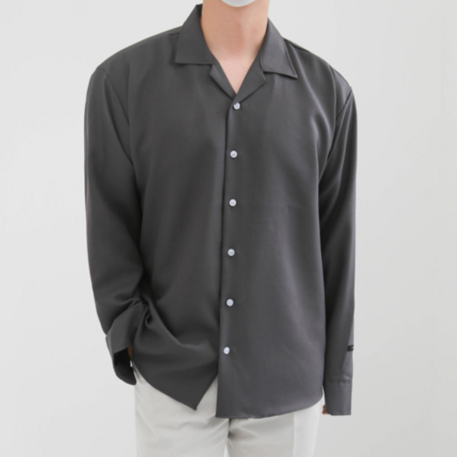 男士 Despero 防皺 抗皺 基本款 寬鬆版型 長袖襯衫