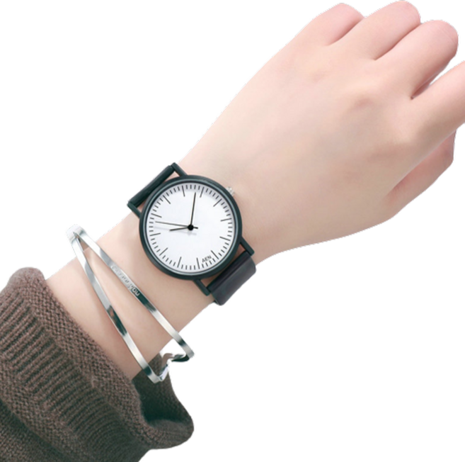 비아워게스트 릴리더즈 아날로그 수능 수험생 손목 전자 시계