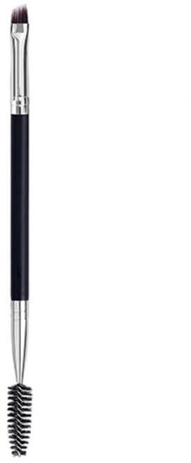 딥톡 튜브 듀얼 아이브로우 브러쉬, 1개, 실버