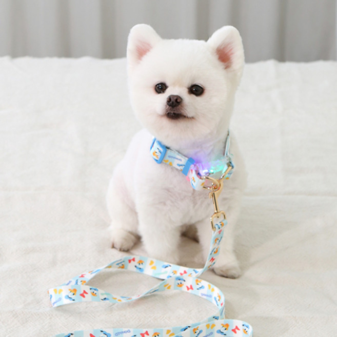 ITS DOG 狗狗迪士尼舒適LED項圈, 唐老鴨, 1個