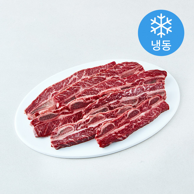 농협목우촌 국내산 소고기 2등급 LA갈비 (냉동), 1개, 1kg