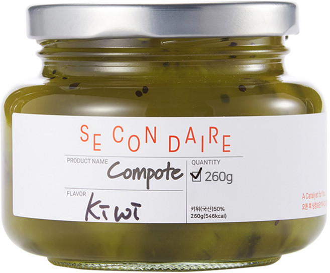쎄콩데 키위 콩포트, 260g, 1개