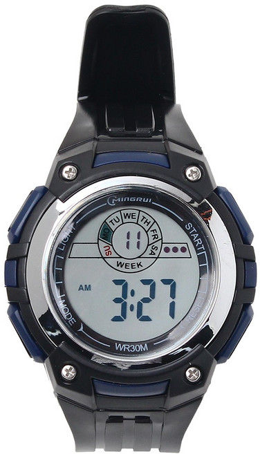 민그루이 포포팬시 멀티 디지털 손목시계