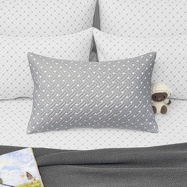 베드앤데코 국내 제조 더위타파 크로스 냉감 베개커버