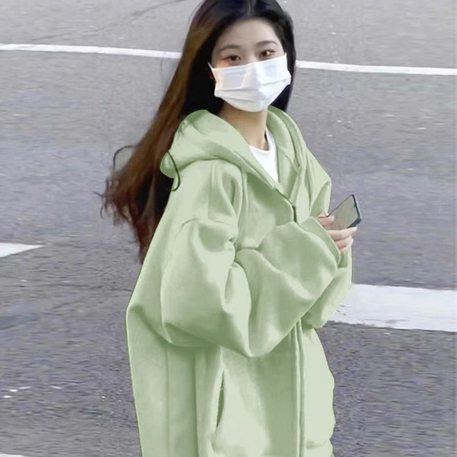 피어니스트 모던 릴렉스 오버사이드 후드집업