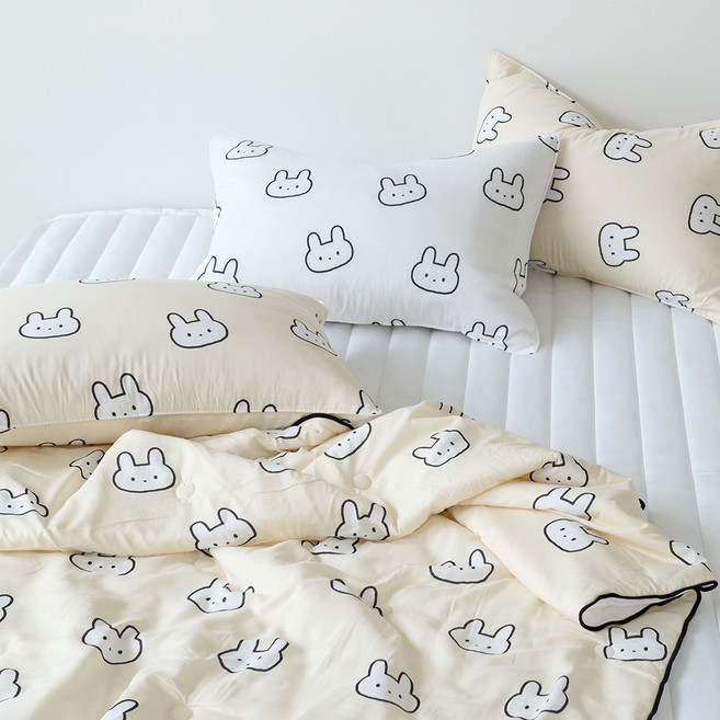 누블 시원한 바니즈 텐셀 모달 100 아이스쿨 냉감 양면 여름이불