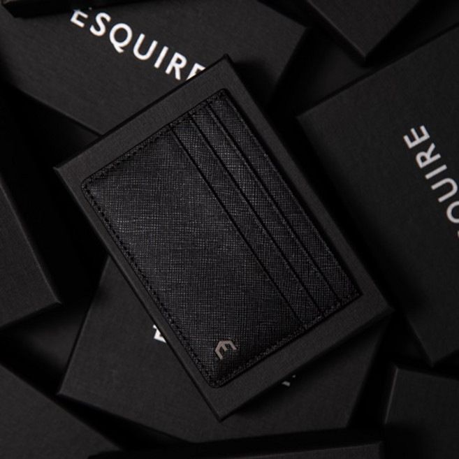 에스콰이아 카드지갑 EXESPN309BK