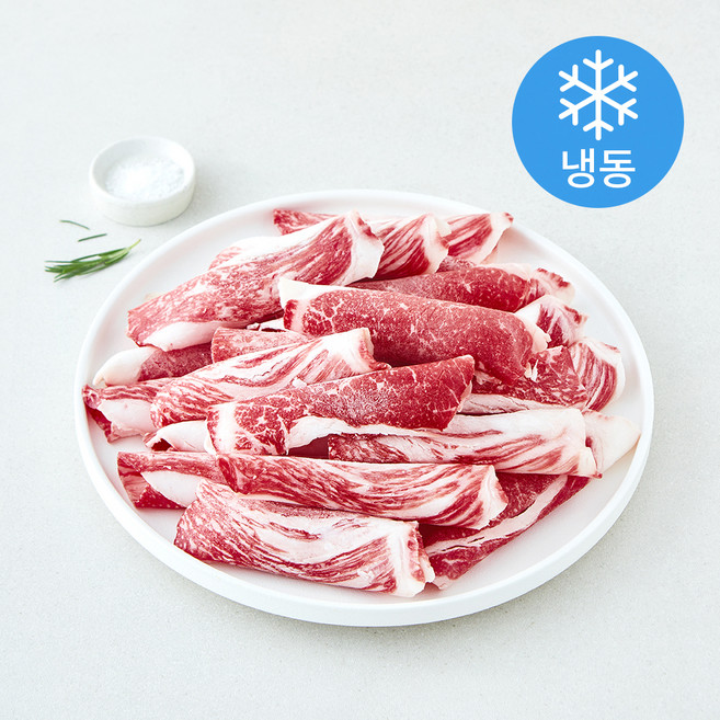 농협안심한우 차돌박이 1등급 구이용 (냉동), 1개, 500g