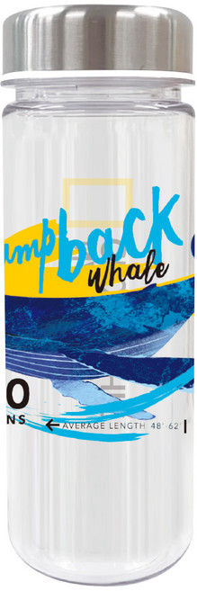 NATIONAL GEOGRAPHIC 國家地理 文字印花不鏽鋼蓋水瓶, Take Me To The Ocean, 500ml, 1個