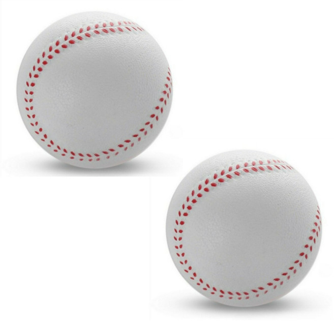 메리길드 소프트 안전구 캐치볼연습용 야구공 sb02, 화이트, 2개