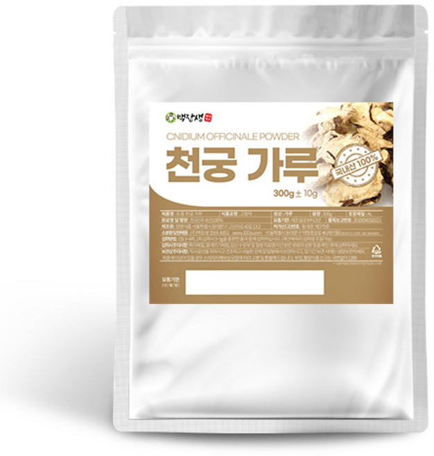 백장생 천궁 가루 분말, 1개, 300g