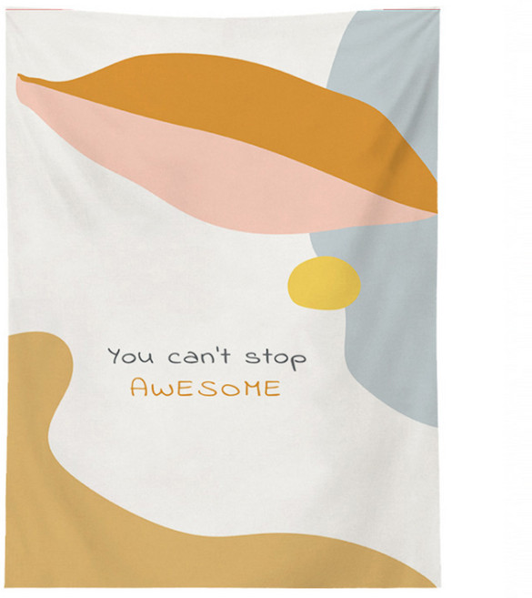 알럽홈 컬러 블록 홈스테이 태피스트리, TYPE5