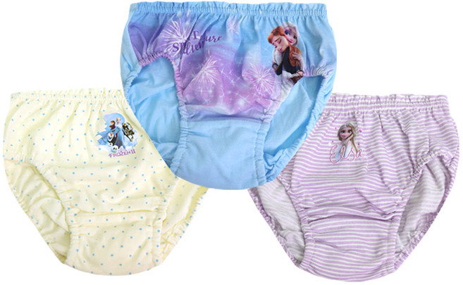 겨울왕국2 여아용 얼리 팬티 3종 세트