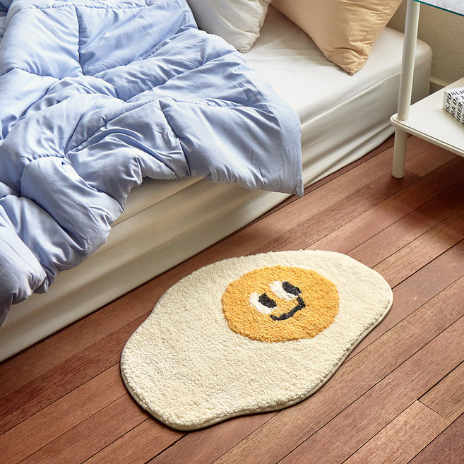 쁘리엘르 자카드 발매트, 반숙이