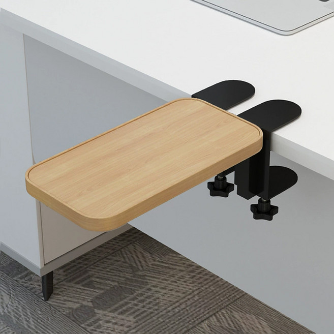 사무실 팔 거치대 책상 손목 원목 받침대, 우드, 1개