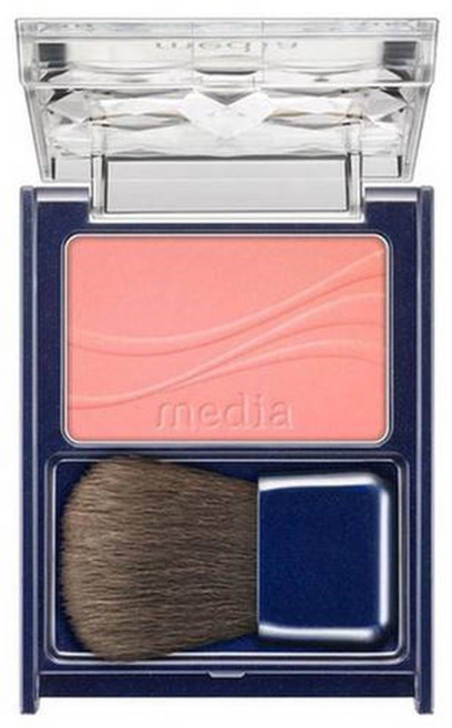 media 媚點 台灣公司貨 優雅柔光頰彩腮紅 2.8g, PK-03, 1個